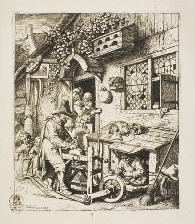 Saxsliparen av Christian Wilhelm Ernst Dietrich
