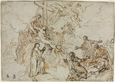 Depositionen (verso) av Christian Wink