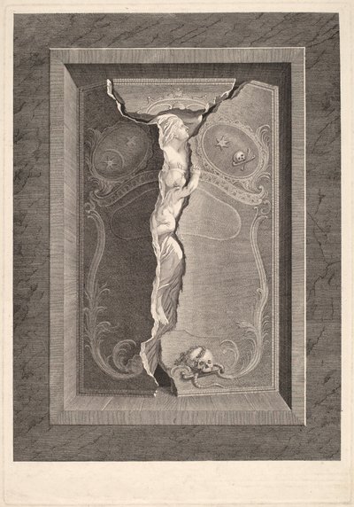 Madame Langhans grav av Christian von Mechel and Bartholomäus Hübner, after Johannes August Nahl, the Younger