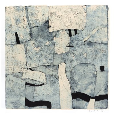 Way Station, 2016 (monotypi på papper) av Christina Fedyk