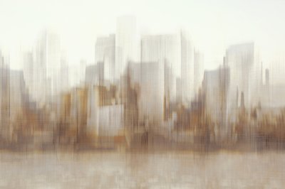 Abstrakta stadsreflektioner av Christina Sillen
