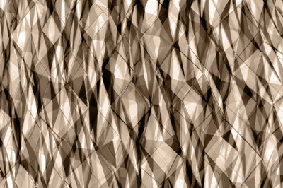 Abstrakt sepia-geometri av Christina Sillen