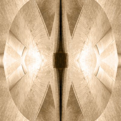 Arkitektonisk abstrakt symmetri av Christina Sillen
