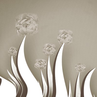 Eleganta blomstjälkar av Christina Sillen