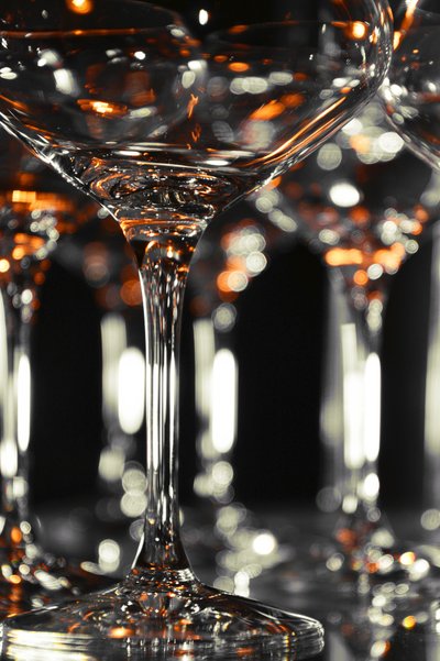 Glittrande kvällsglas av Christina Sillen