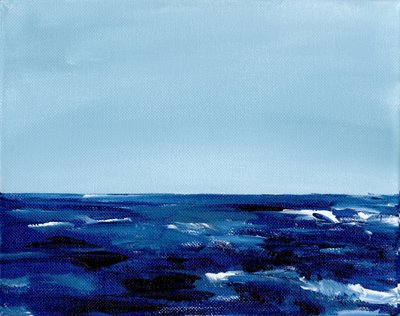 Deep Blue Horizon av Christine Lindstrom