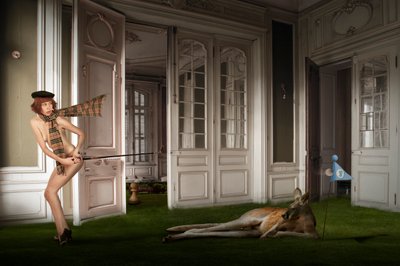 Elegant surrealistisk golf av Christine von Diepenbroek