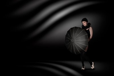 Elegant damparaply av Christine von Diepenbroek