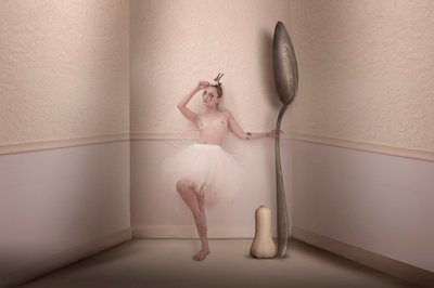 Jätte-skedballerina av Christine von Diepenbroek