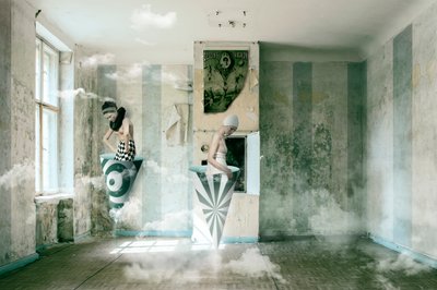 Det surrealistiska molnrummet av Christine von Diepenbroek