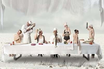 En surrealistisk middagsfest av Christine von Diepenbroek