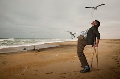 Ett fantasifullt möte på stranden av Christine von Diepenbroek