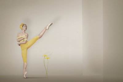 Den gula ballerinan Grace av Christine von Diepenbroek