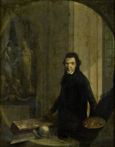 Självporträtt av Christoffel Frederik Franck