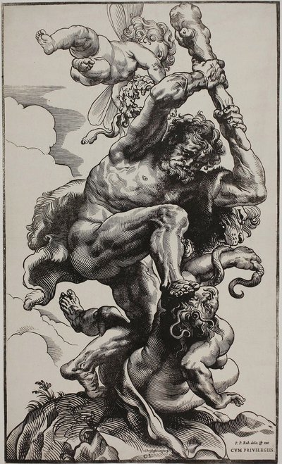 Hercules dräpar avundsjuka av Christoffel Jegher