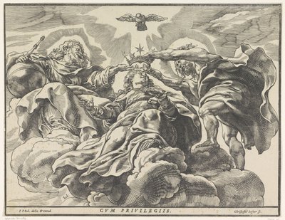 Maria kröning av Christoffel Jegher