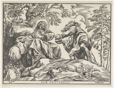 Kristi frestelse av Christoffel Jegher