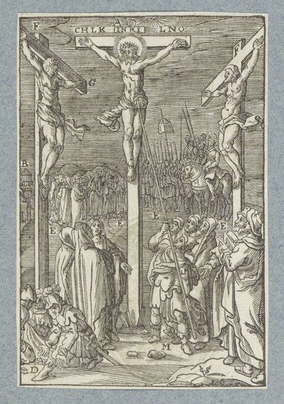 Kristus på korset av Christoffel van Sichem (II)