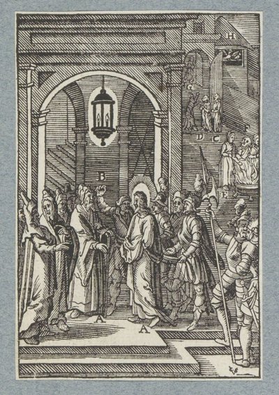 Kristus för Annas av Christoffel van Sichem (II)