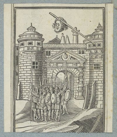 Chef för Holofernes av Christoffel van Sichem (II)