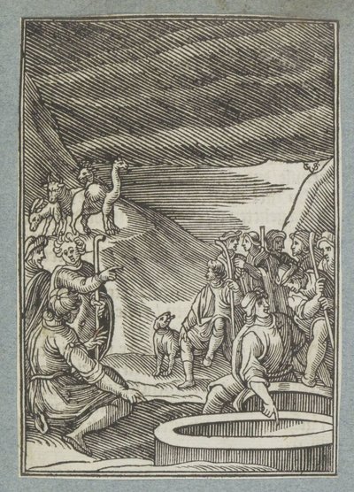Josef kastas i brunnen av Christoffel van Sichem (II)