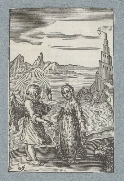 Barn smälter under ängels heta andetag Pia Desideria (serietitel) av Christoffel van Sichem (II)