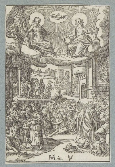Vår Fader i himlen, helgat vare ditt namn av Christoffel van Sichem (II)