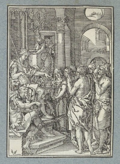 Äldste i domstol av Christoffel van Sichem (II)