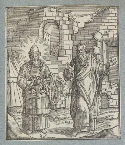 Prästlig klädsel av Christoffel van Sichem (II)
