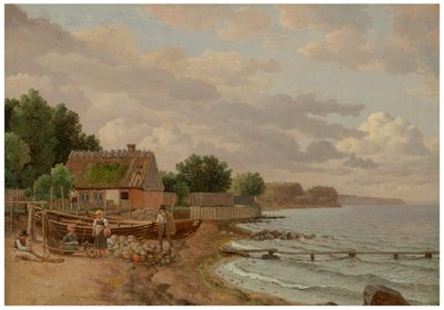 Utsikt från Taarbaeck (Partyt från Taarbaeck) av Christoffer Wilhelm Eckersberg