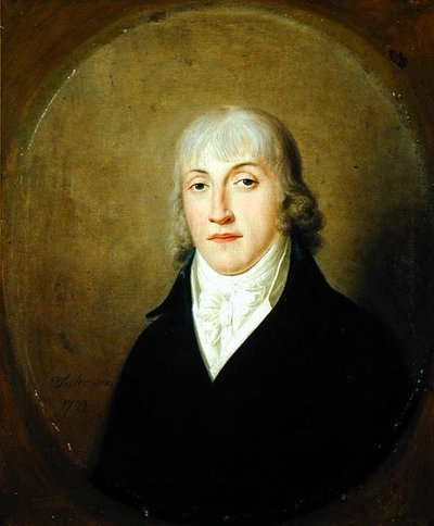Porträtt av en gentleman, 1799 av Christoph Suhr