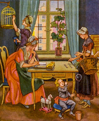 Haushaltsabrechnung von Christophe (1856-1945)