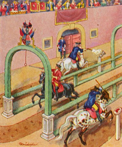 Ringelstechen von Christophe (1856-1945)