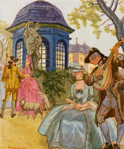 Schäferspiel von Christophe (1856-1945)