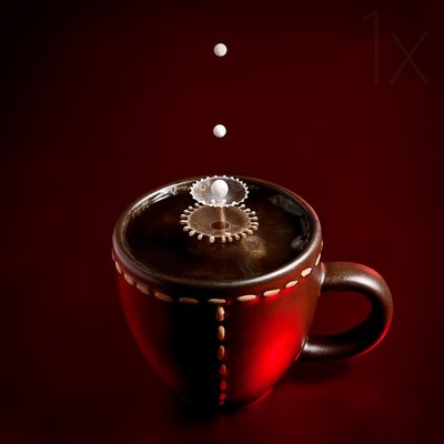Kaffe med en skvätt mjölk av Christophe Kiciak