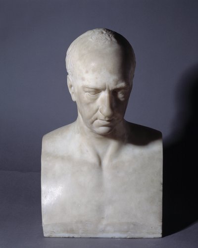 Byst föreställande den skotske målaren Gavin Hamilton (1723-1798) av Christopher Hewetson