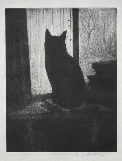 Katten av Christopher Richard Wynne Nevinson