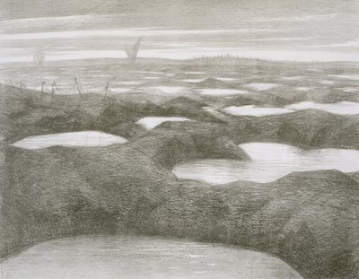 Efter en push, 1918 av Christopher Richard Wynne Nevinson
