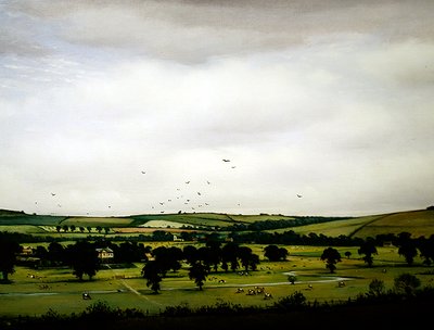 Ett engelskt landskap av Christopher Richard Wynne Nevinson