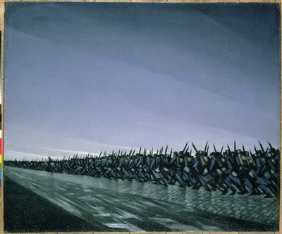 Kolumn i mars 1915 av Christopher Richard Wynne Nevinson