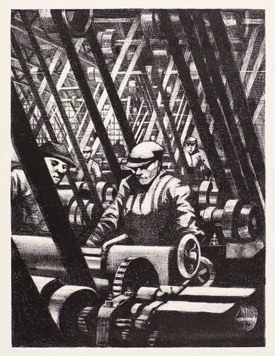 Att göra motorn av Christopher Richard Wynne Nevinson