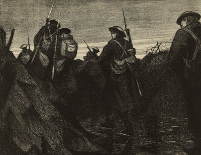 Lättnader i gryningen av Christopher Richard Wynne Nevinson