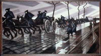 Vägen till Ypres av Christopher Richard Wynne Nevinson