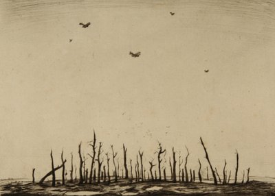 Den förbannade veden av Christopher Richard Wynne Nevinson