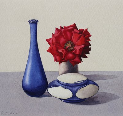 Stilleben Röd Rose av Christopher Ryland