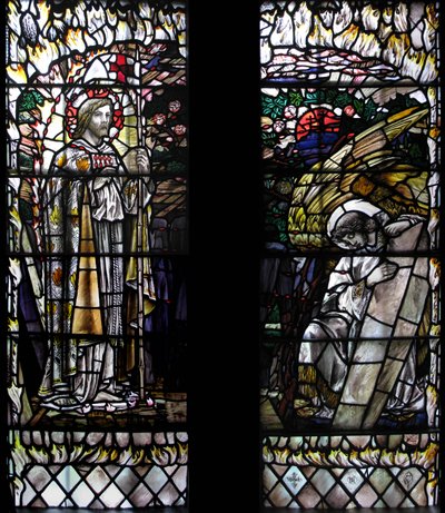 Uppståndelsen, Canterbury Cathedral av Christopher Whall
