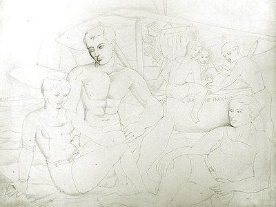 Badgästerna av Christopher Wood