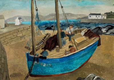 Den blå båten av Christopher Wood