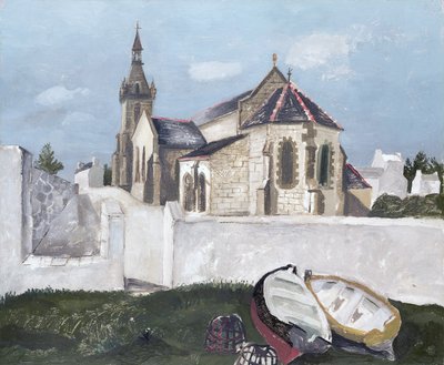 Treboul kyrka, Bretagne av Christopher Wood