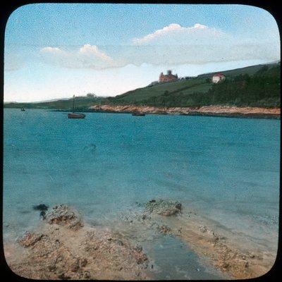 St Mawes Castle, Cornwall, sent 1800-tal eller tidigt 1900-tal av Church Army Lantern Department